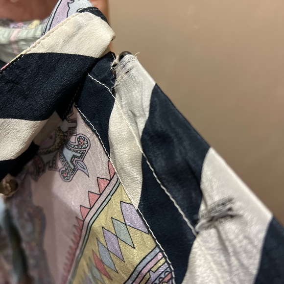 Versace button down top - Picture 2 of 5